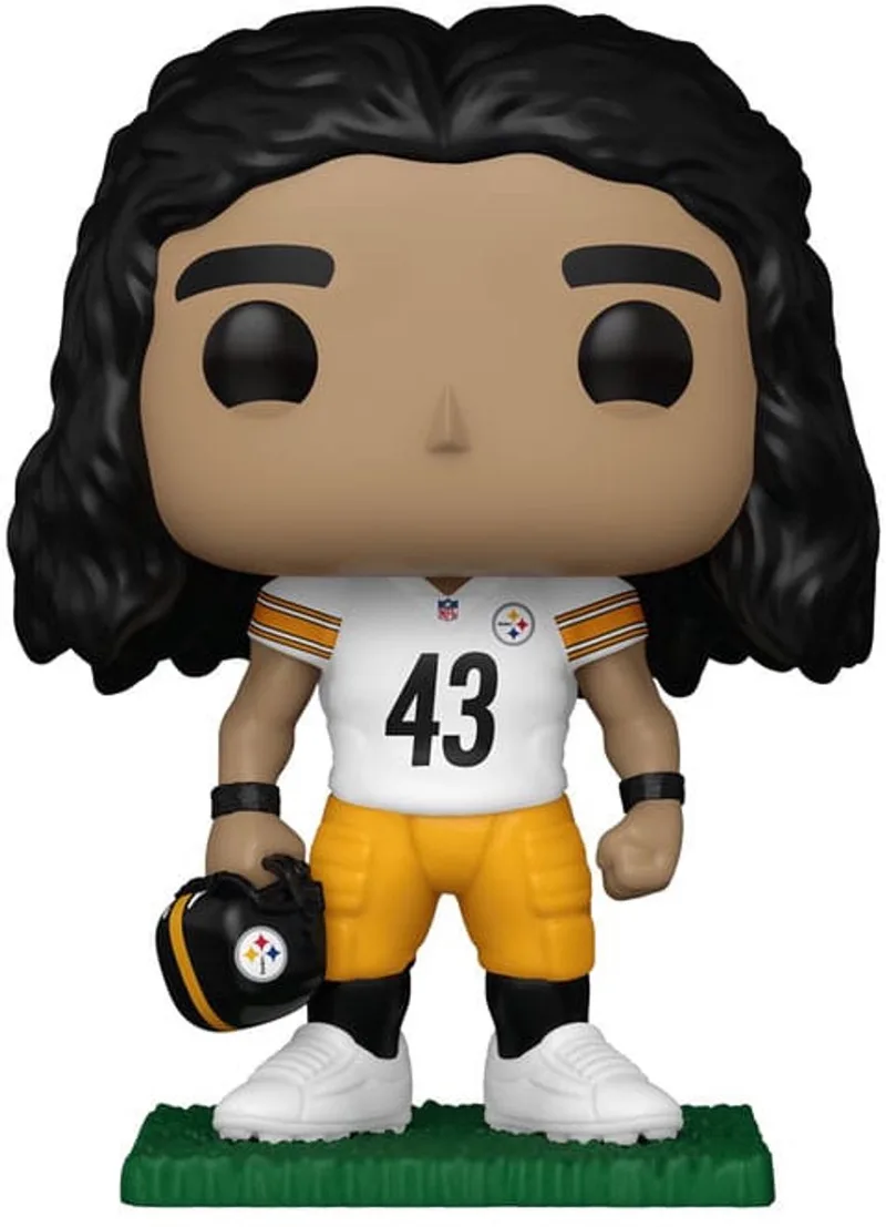 NFL: Legends POP! Sports Vinyl Figure Legends- Troy Polamalu(Steelers) 9 cm POP! Figuur van Funko in Meerkleurig – productfoto