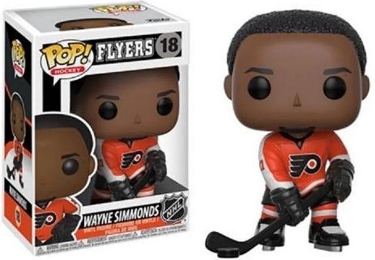 NHL Flyers POP! Vinyl Figure Wayne Simmonds van Funko in Bruin – productfoto