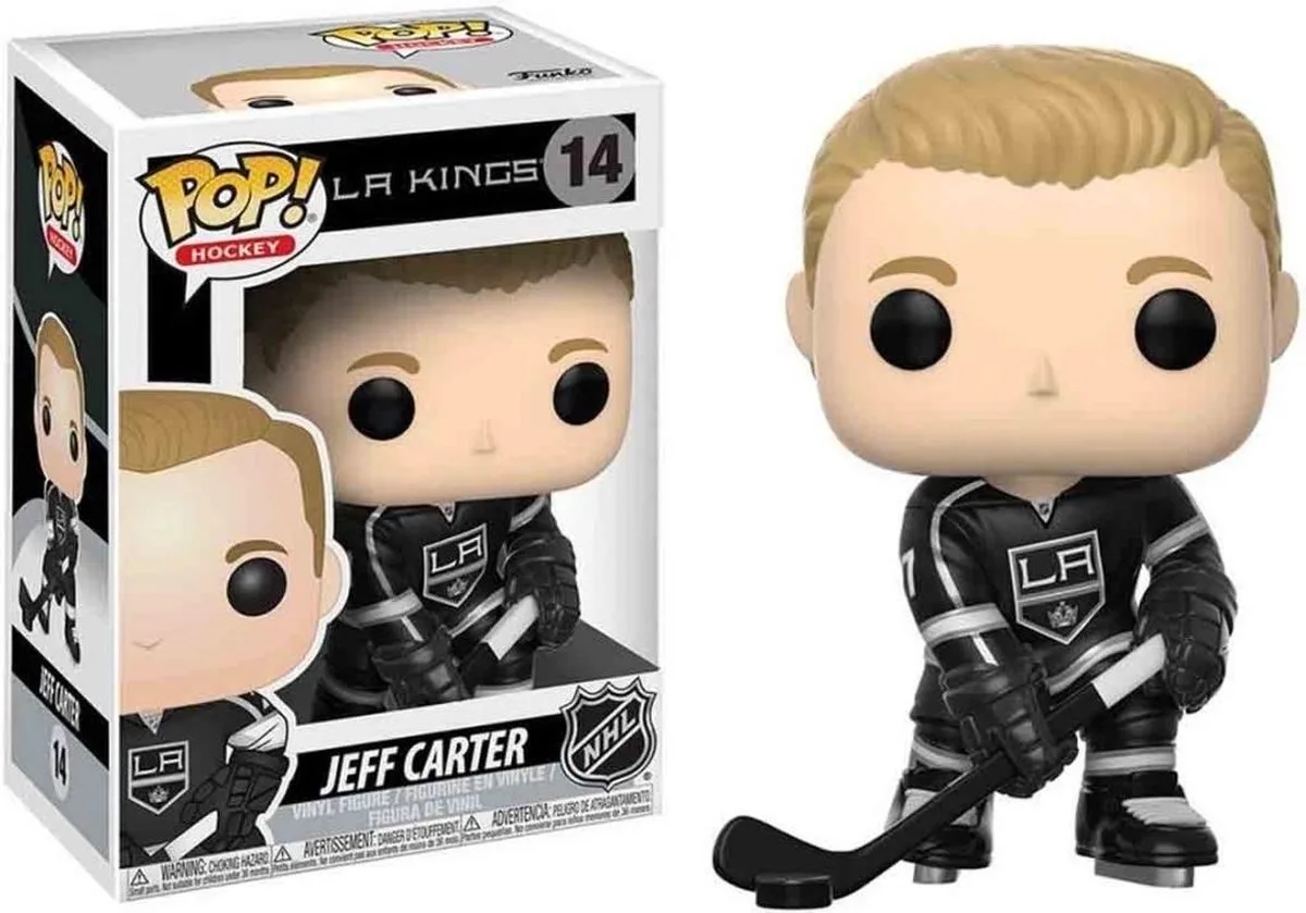 NHL LA Kings POP! Vinyl Figure Jeff Carter by Funko in Black – product photo