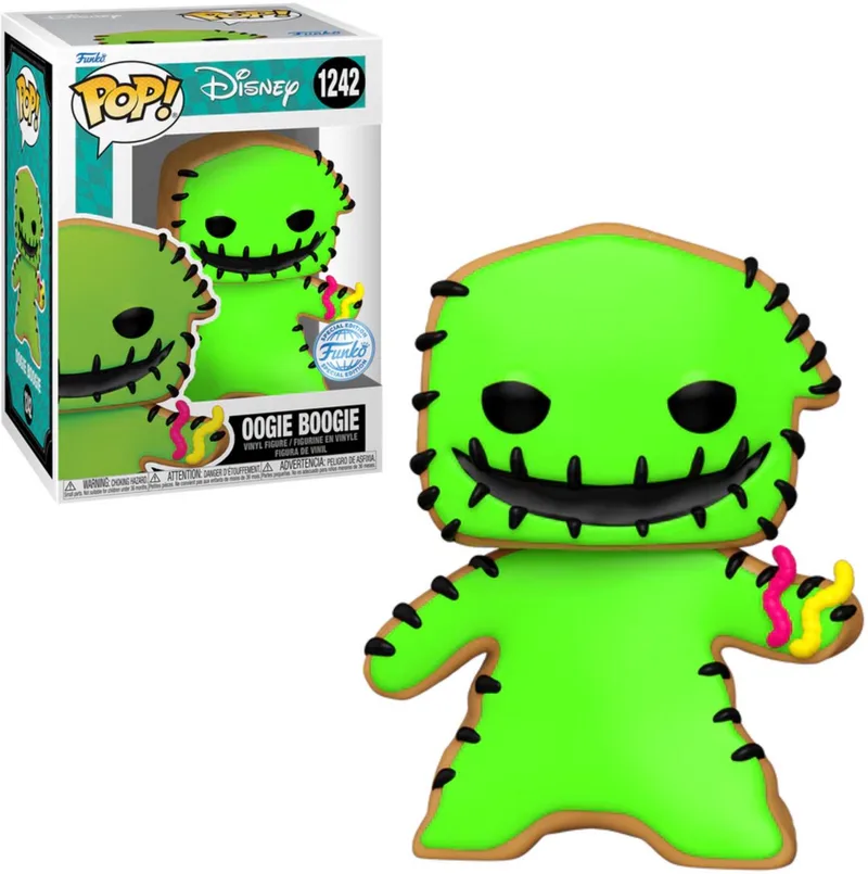 Nightmare Before Christmas - Oogie Boogie (1242) Funko Pop! - 9 cm - Gingerbread by Funko in Multicolour – product photo