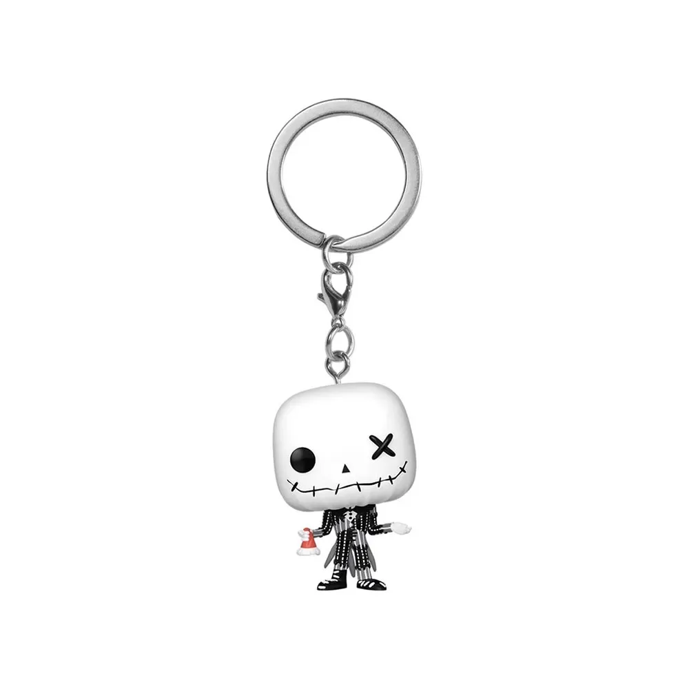 Nightmare Before Christmas (patchwork)-keychain Jack Figuur van Funko – productfoto