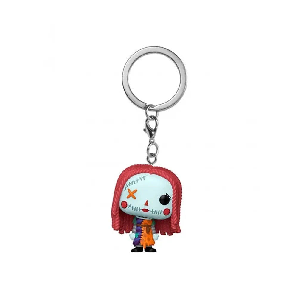 Nightmare Before Christmas (patchwork)-keychain Sally Figuur van Funko – productfoto