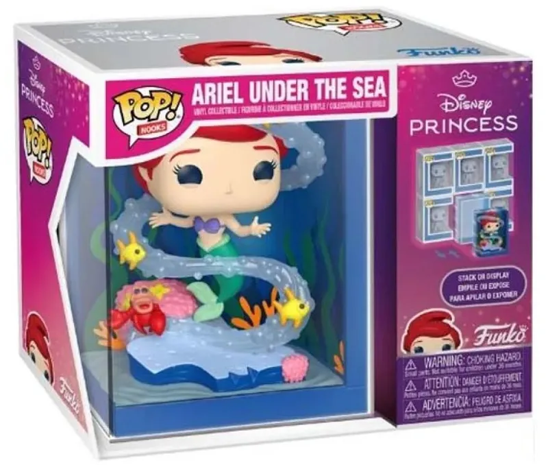 Nooks: Disney Princess - Ariel under the Sea van Funko in Meerkleurig – productfoto