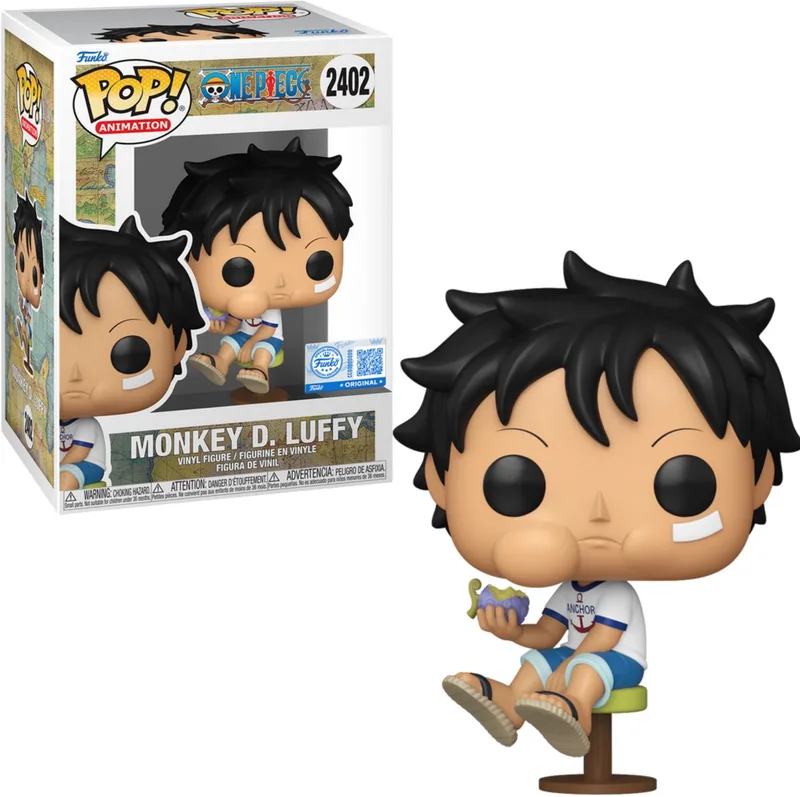 ONE PIECE 2402 Kid Luffy eating Devil fruit EXCLUSIVE by Funko in Multicolour – product photo