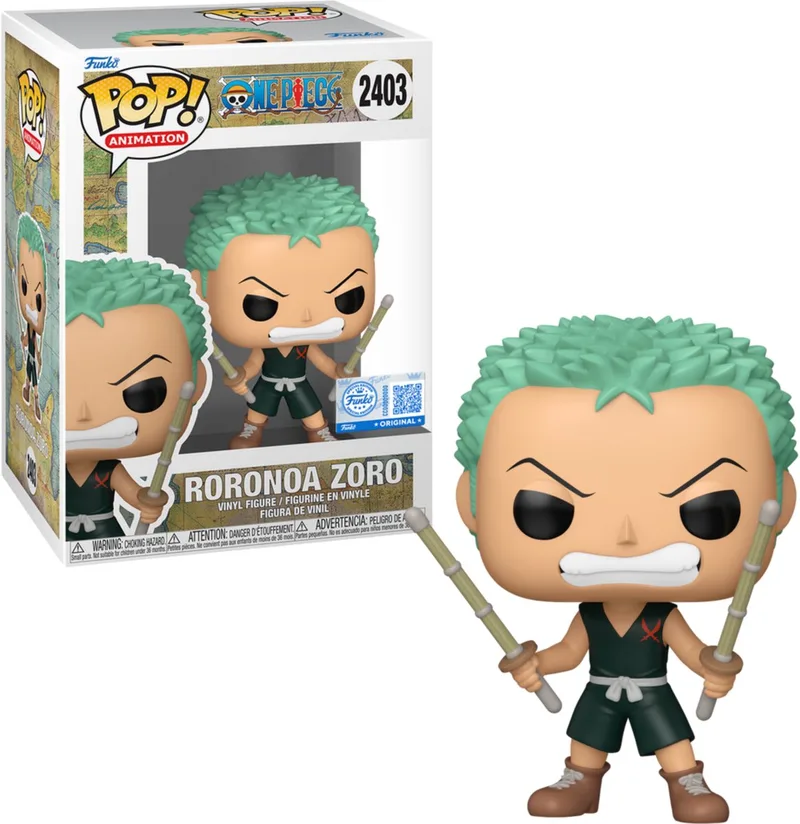 ONE PIECE 2403 Kid Zoro with Katana EXCLUSIVE by Funko in Multicolour – product photo