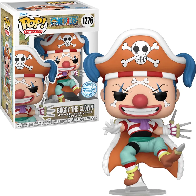 One Piece - Buggy the Clown Exclusive Grail Rare by Funko in Multicolour – product photo