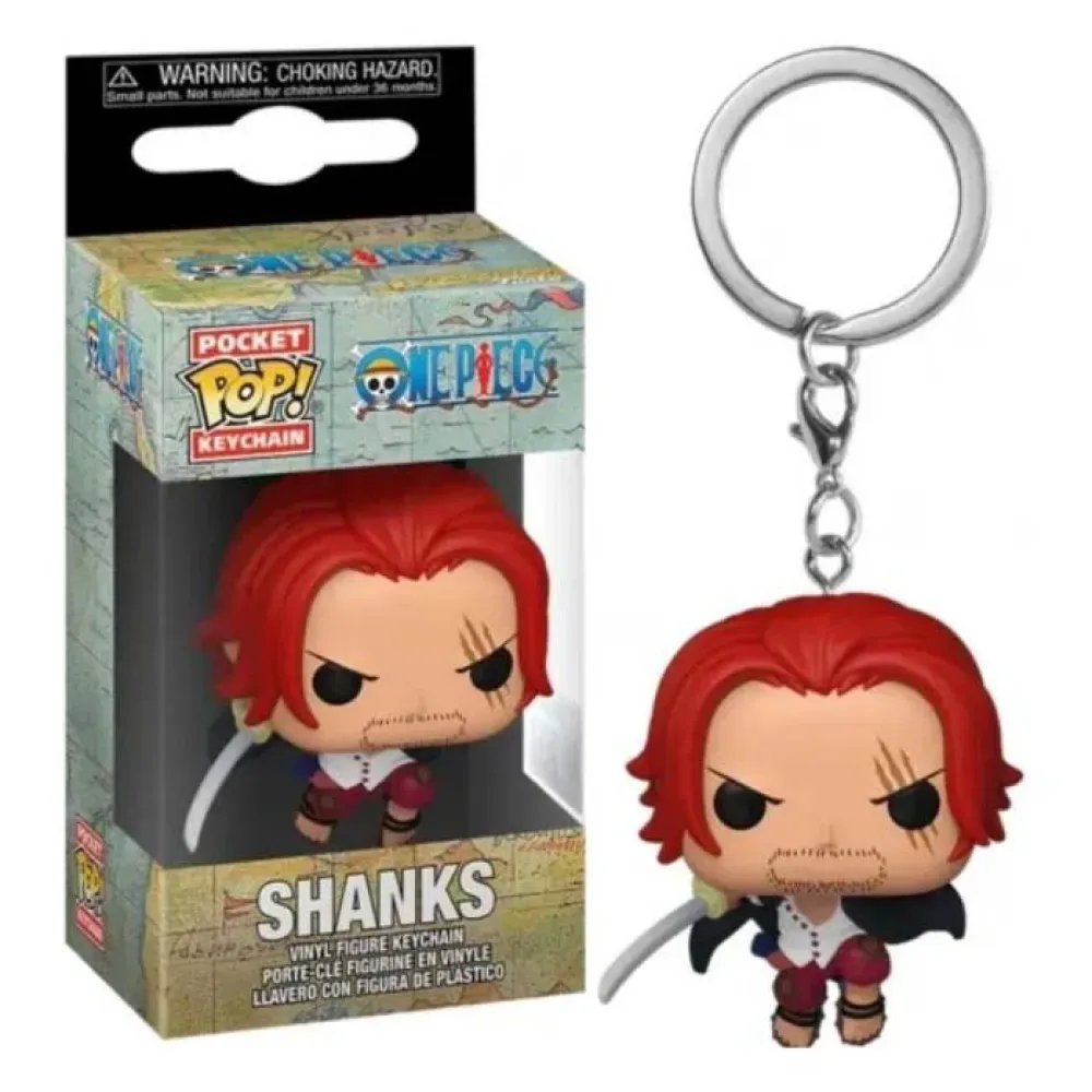 One Piece Keychain Shanks Figuur van Funko – productfoto
