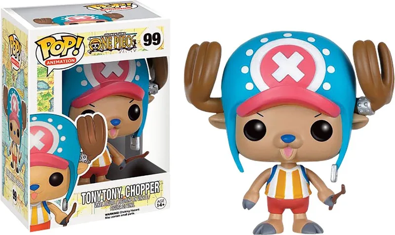 One Piece: Tony Chopper (Flocked) #99 Exclusive van Funko in Meerkleurig – productfoto