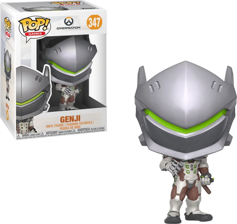 Overwatch Verzamelfiguur POP! Games Genji 9 cm van Funko in Multicolours – productfoto