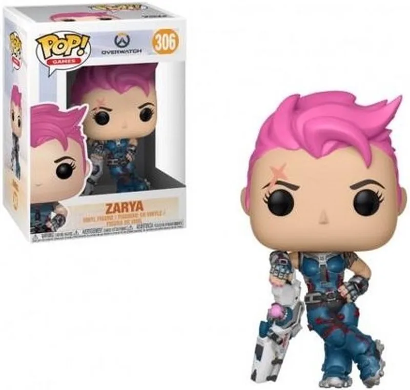 Overwatch Zarya Vinyl Figure - Verzamelfiguur van Funko in Meerkleurig – productfoto