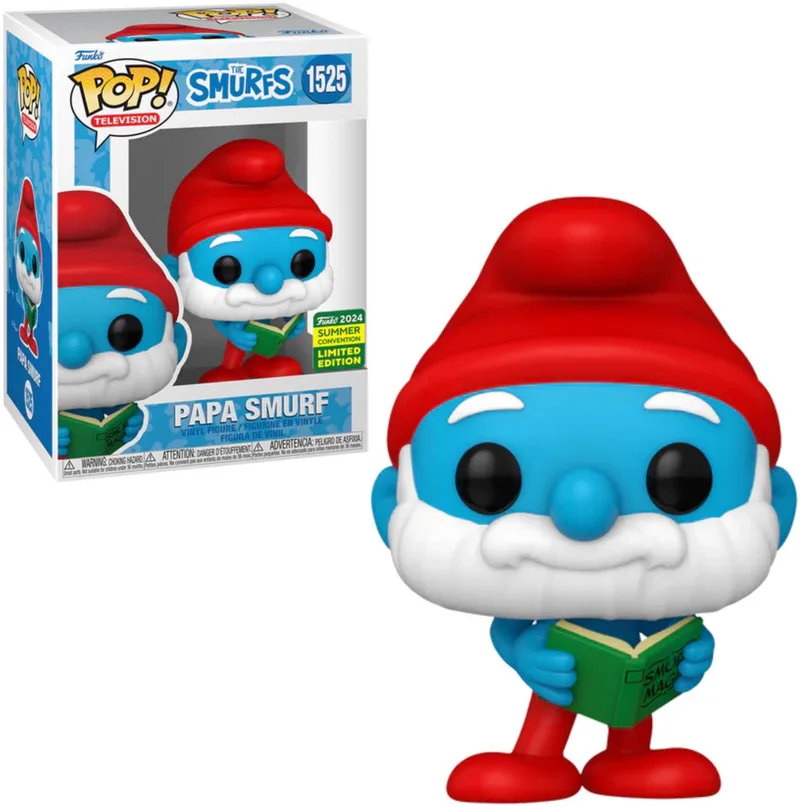 PAPA SMURF 1525 THE SMURFS SDCC 2024 Exclusive by Funko in Multicolour – product photo