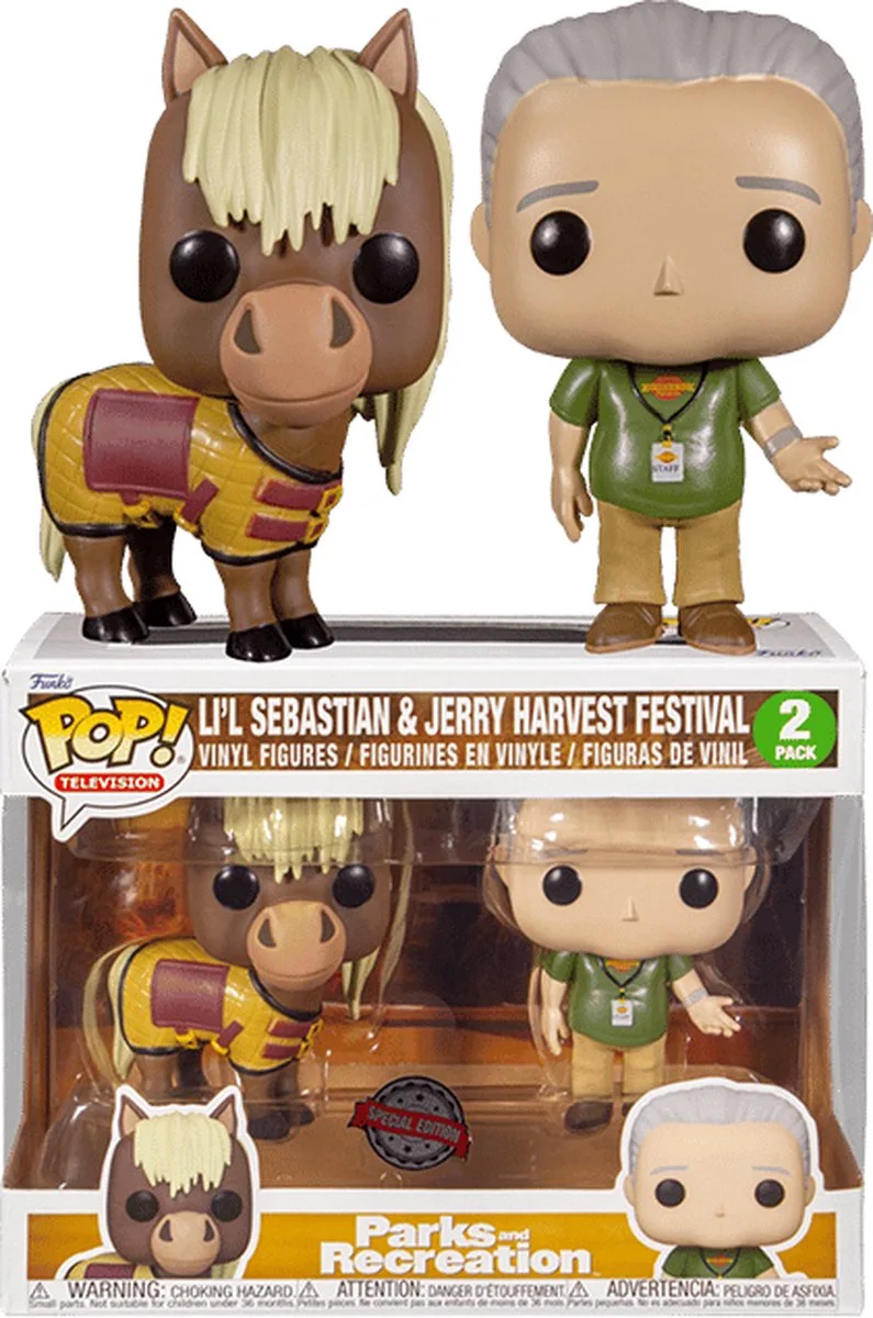 Parks and Recreation - Li'l Sebastian & Jerry Harvest Festival 2 pack Exclusive van Funko in Meerkleurig – productfoto