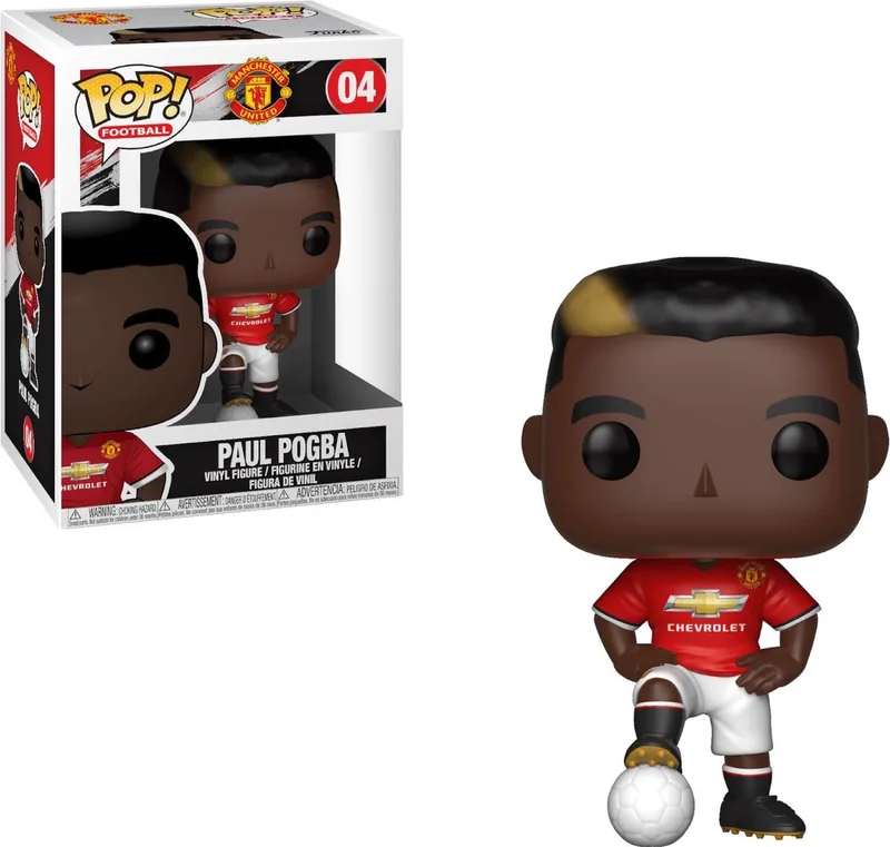 Paul Pogba #04 - Manchester United - Football von Funko in Mehrfarbig – Produktfoto