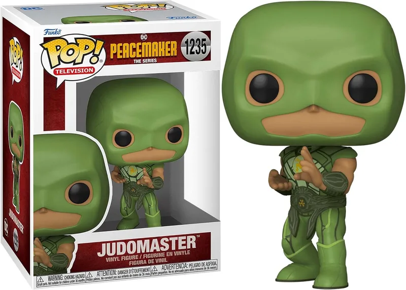 Peacemaker Verzamelfiguur DC Comics POP! TV Judomaster 9 cm by Funko in Multicolours – product photo