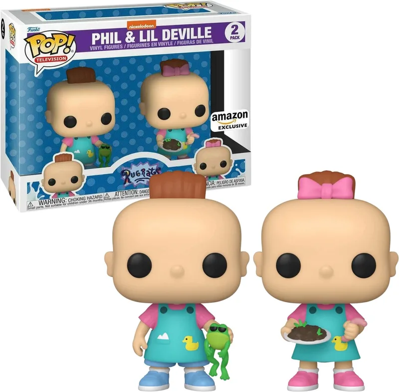 Phil & Lil Deville 2-Pack Rugrats Amazon Exclusive by Funko in Multicolour – product photo