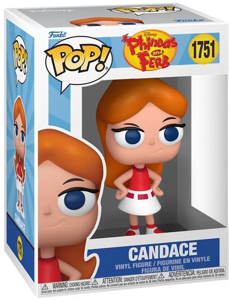 Phineas and Ferb POP! Disney Vinyl Figure Candace 9 cm POP! Figuur van Funko in Meerkleurig – productfoto