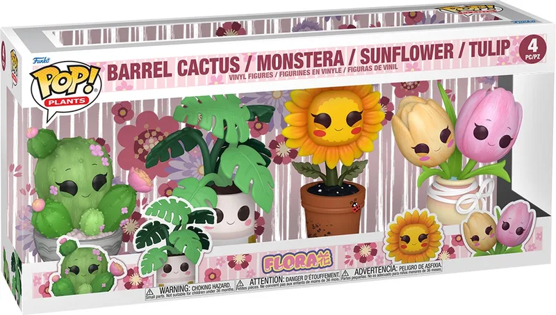 PLANTS: FLORA 4PK(BF) fra Funko i Flerfarvet – produktbillede