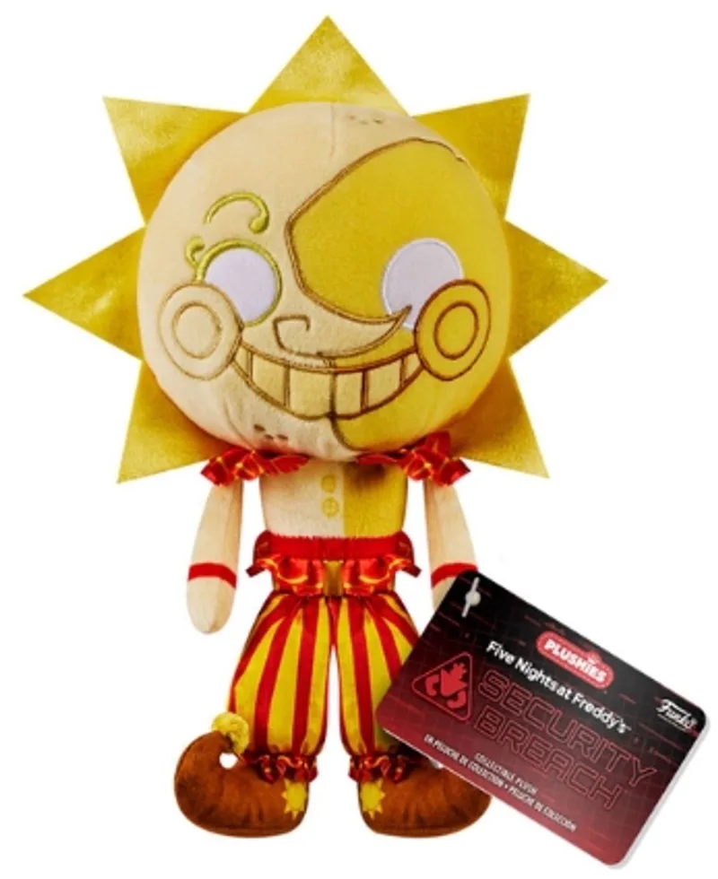 Pluche FNAF Five nights at Freddy's Security Breach - Sun Moon van Funko in Geel – productfoto