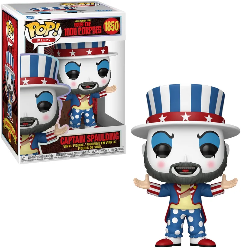Plus: House of 1000 Corpses - Captain Spaulding #1850 van Funko in Meerkleurig – productfoto