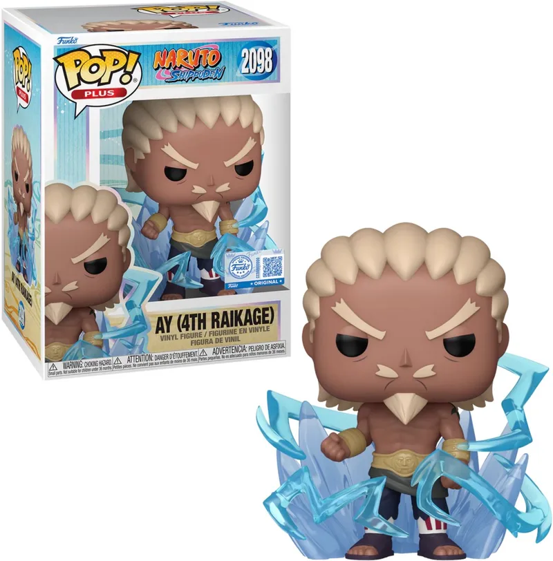 Plus: Naruto - Ay (4th Raikage) #2098 Special Edition Exclusive van Funko in Meerkleurig – productfoto