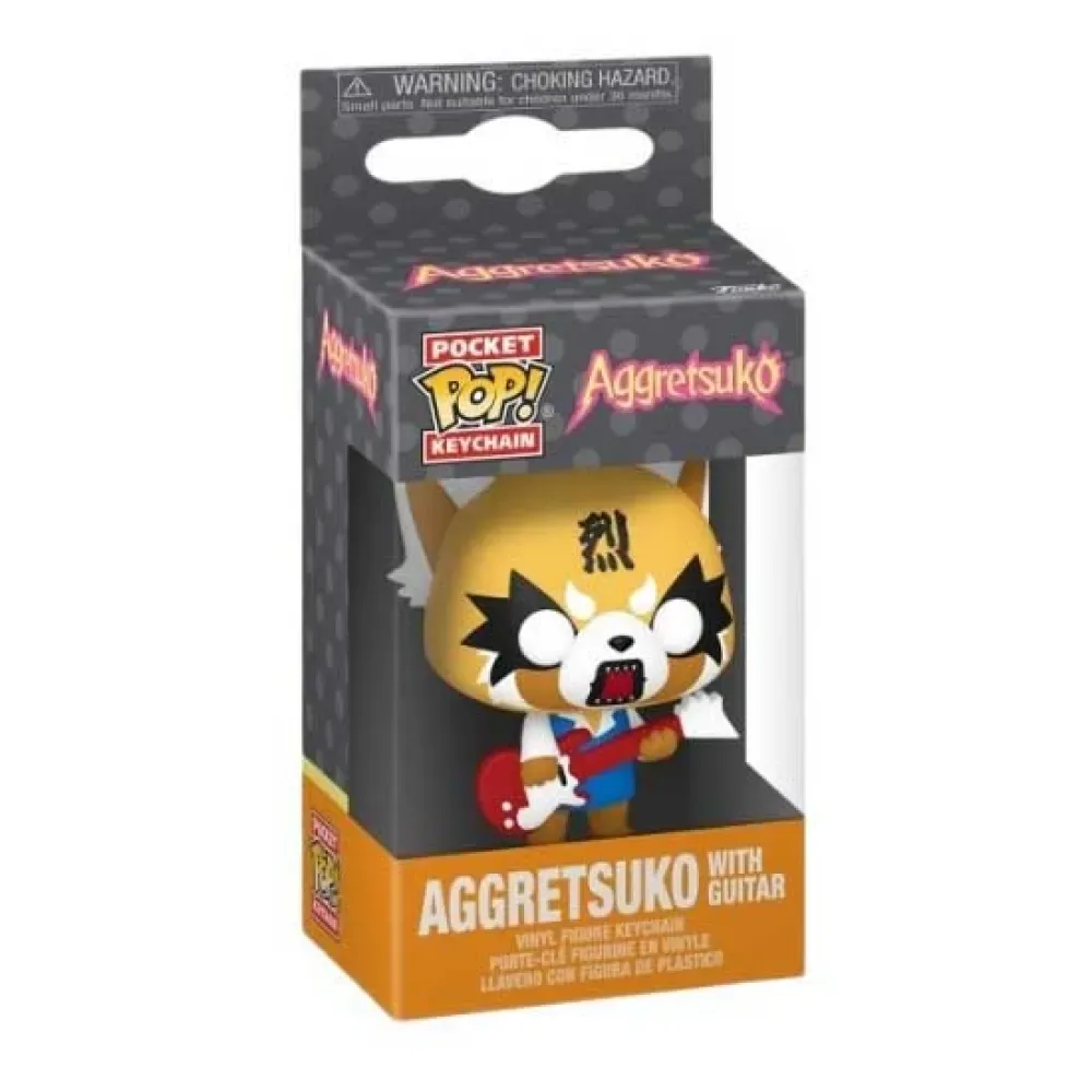 Pocket Aggretsuko Sleutelhanger van Funko – productfoto