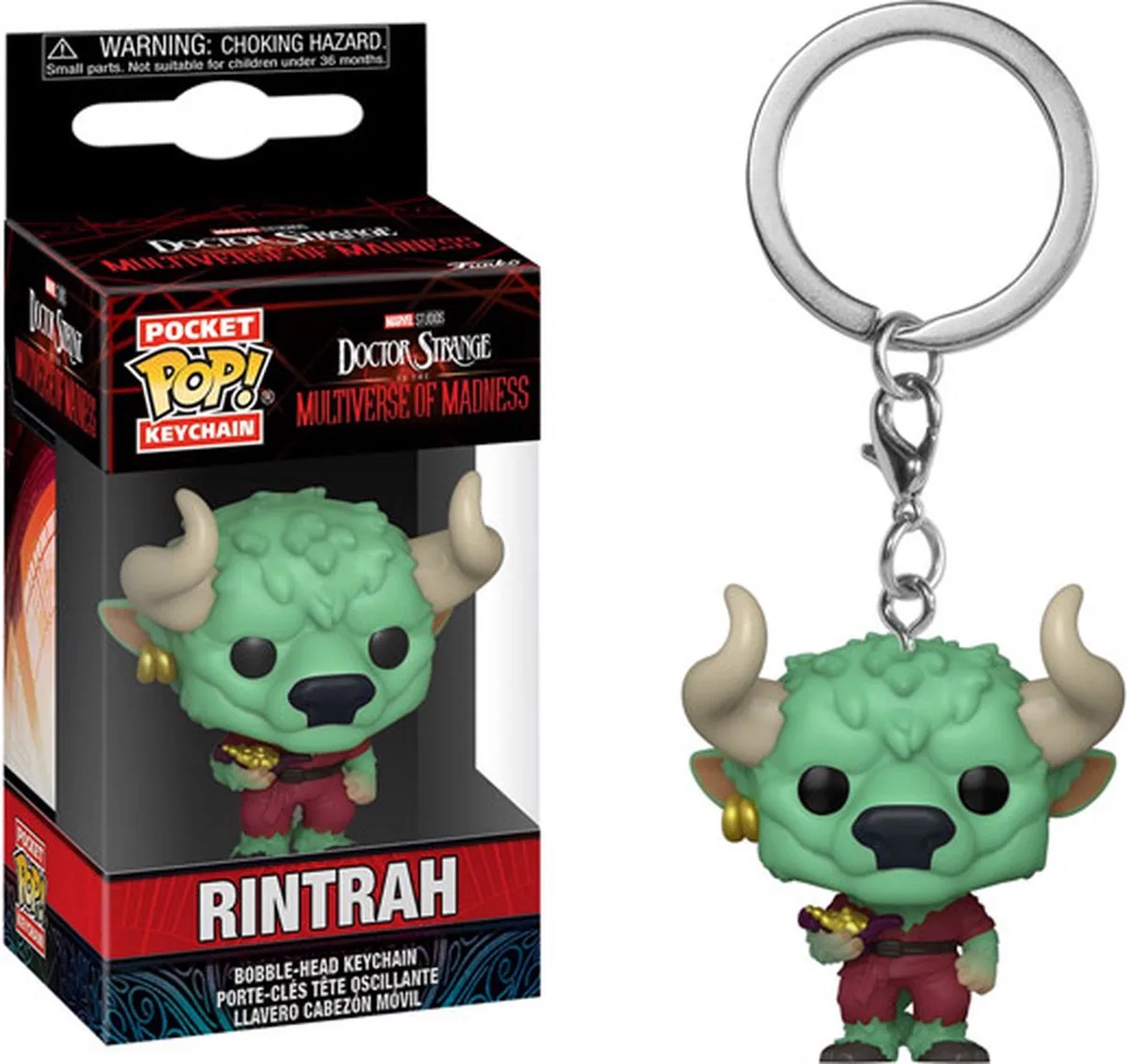 Pocket Keychain - Rintrah - Multiverse of Madness - Sleutelhanger van Funko in Meerkleurig – productfoto