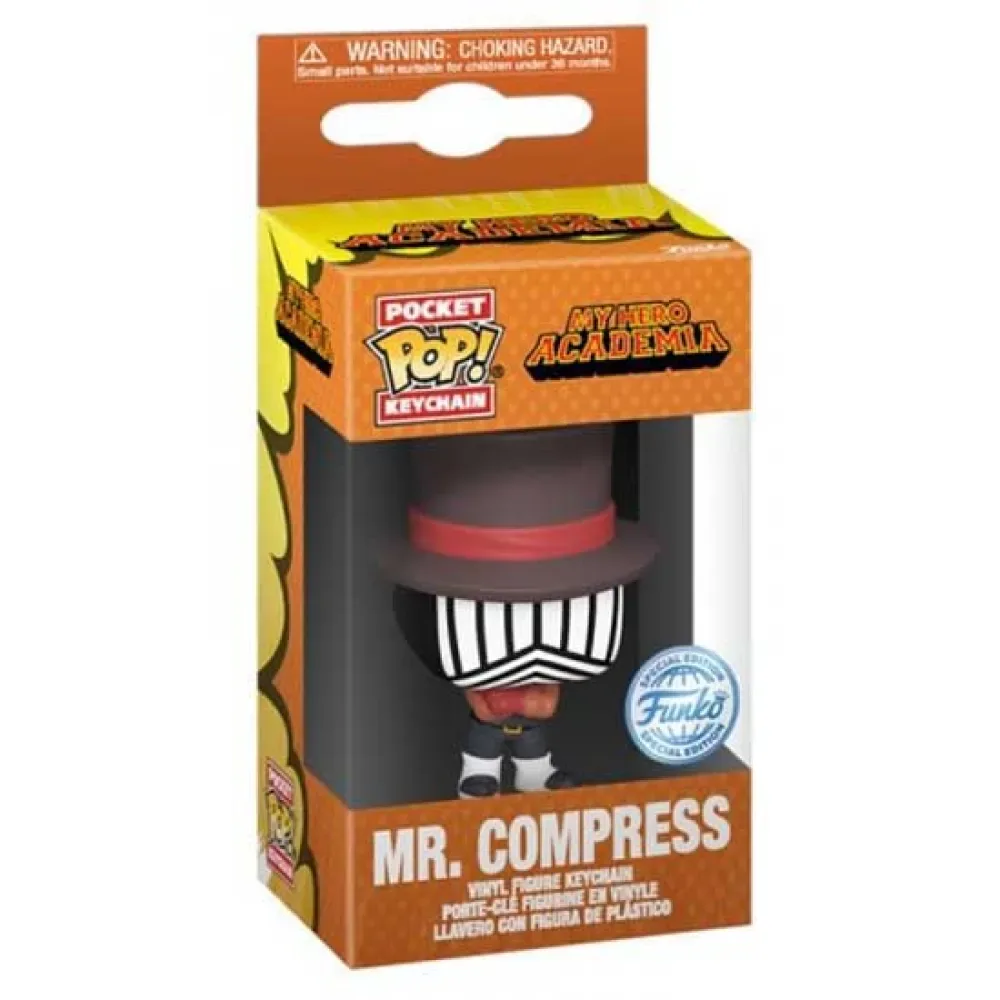 Pocket My Hero Academia Mrcompress Sleutelhanger van Funko – productfoto