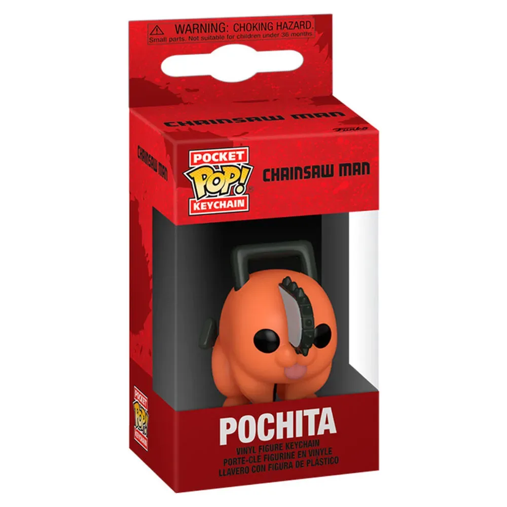 Pocket Pochita Sleutelhanger van Funko – productfoto