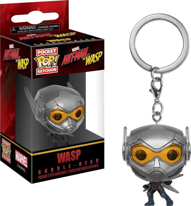 Pocket Pop Keychain: Ant-Man and the Wasp : Wasp by Funko in Multicolour – product photo