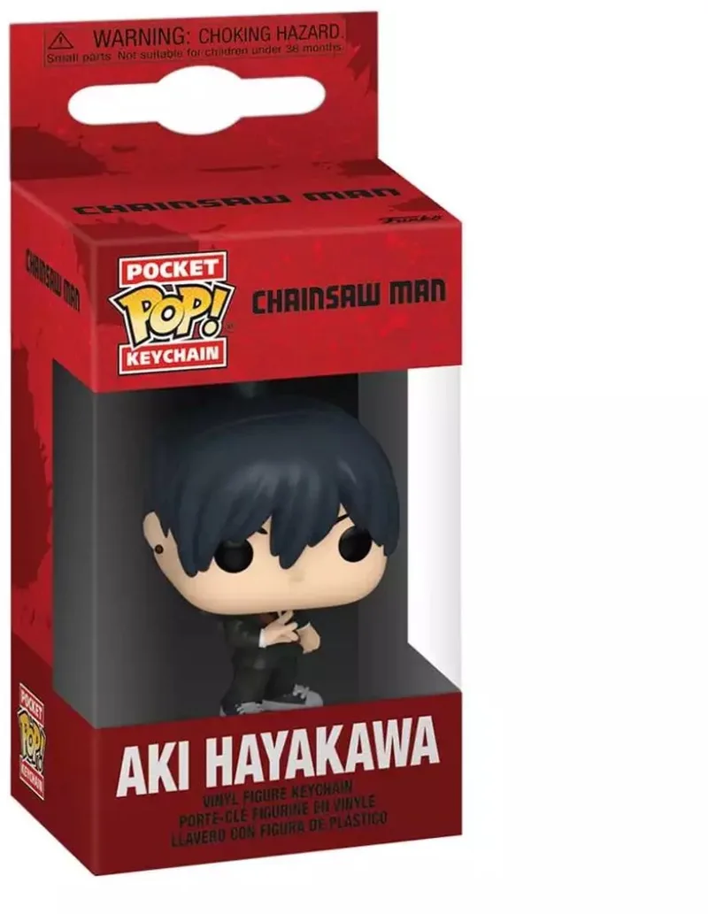 Pocket Pop! Keychain: Chainsaw Man - Aki Hayakawa van Funko in Meerkleurig – productfoto