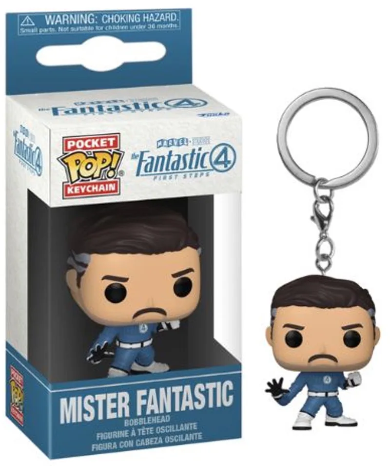 Pocket Pop! Keychain Fantastic 4: First Steps - Mister Fantastic by Funko in Multi-coloured – product photo