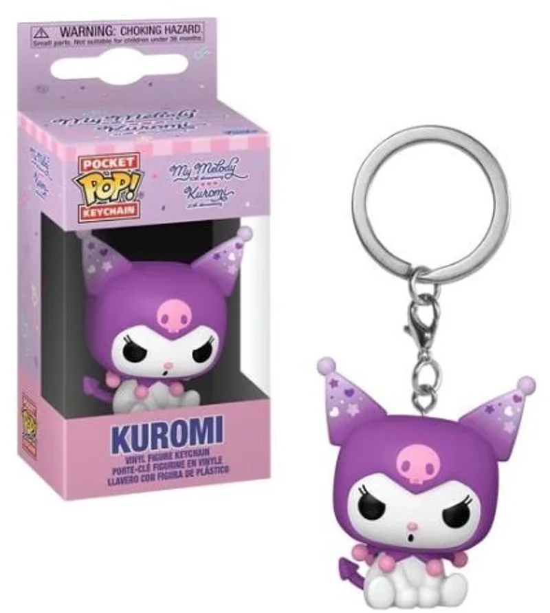 Pocket Pop! Keychain - Kuromi 20th Anniversary by Funko in Multicolour – product photo
