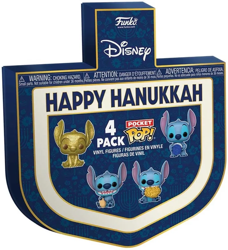 Pocket Pop! Lilo & Stitch - Stitch Happy Hanukkah by Funko in Multicolour – product photo