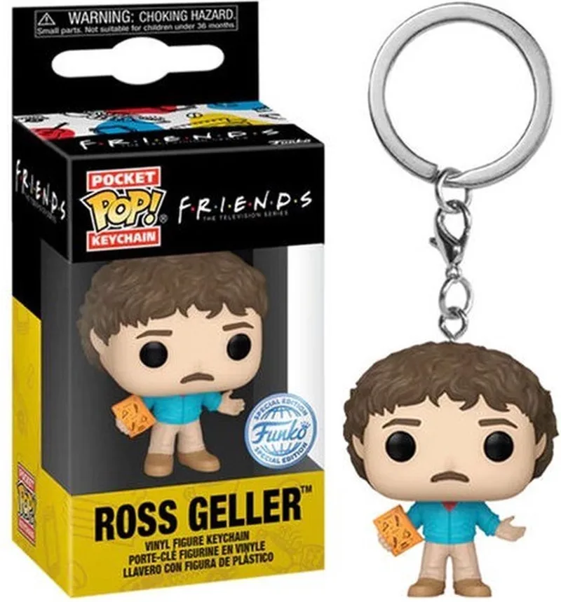 Pocket Pop! Sleutelhanger: Friends - 80's Ross by Funko in Multicolour – product photo