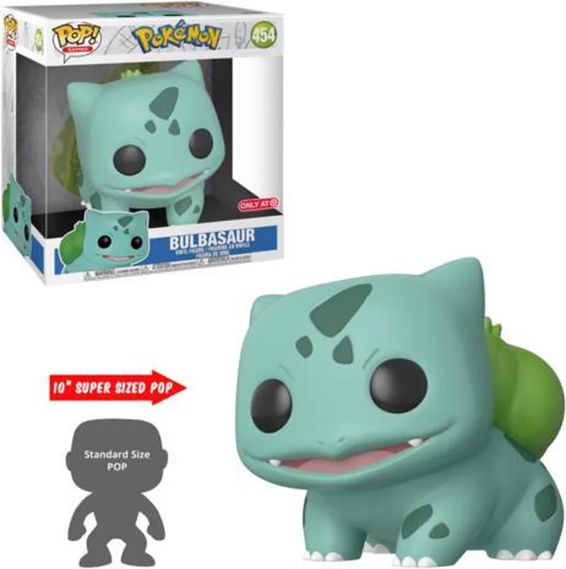 Pokemon 10 inch Bulbasaur van Funko in Groen – productfoto