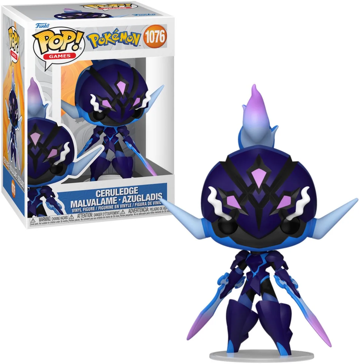 Pokémon Ceruledge vinylfiguur 1076 Unisex Funko Pop! - Neutraal by Funko in Standard – product photo