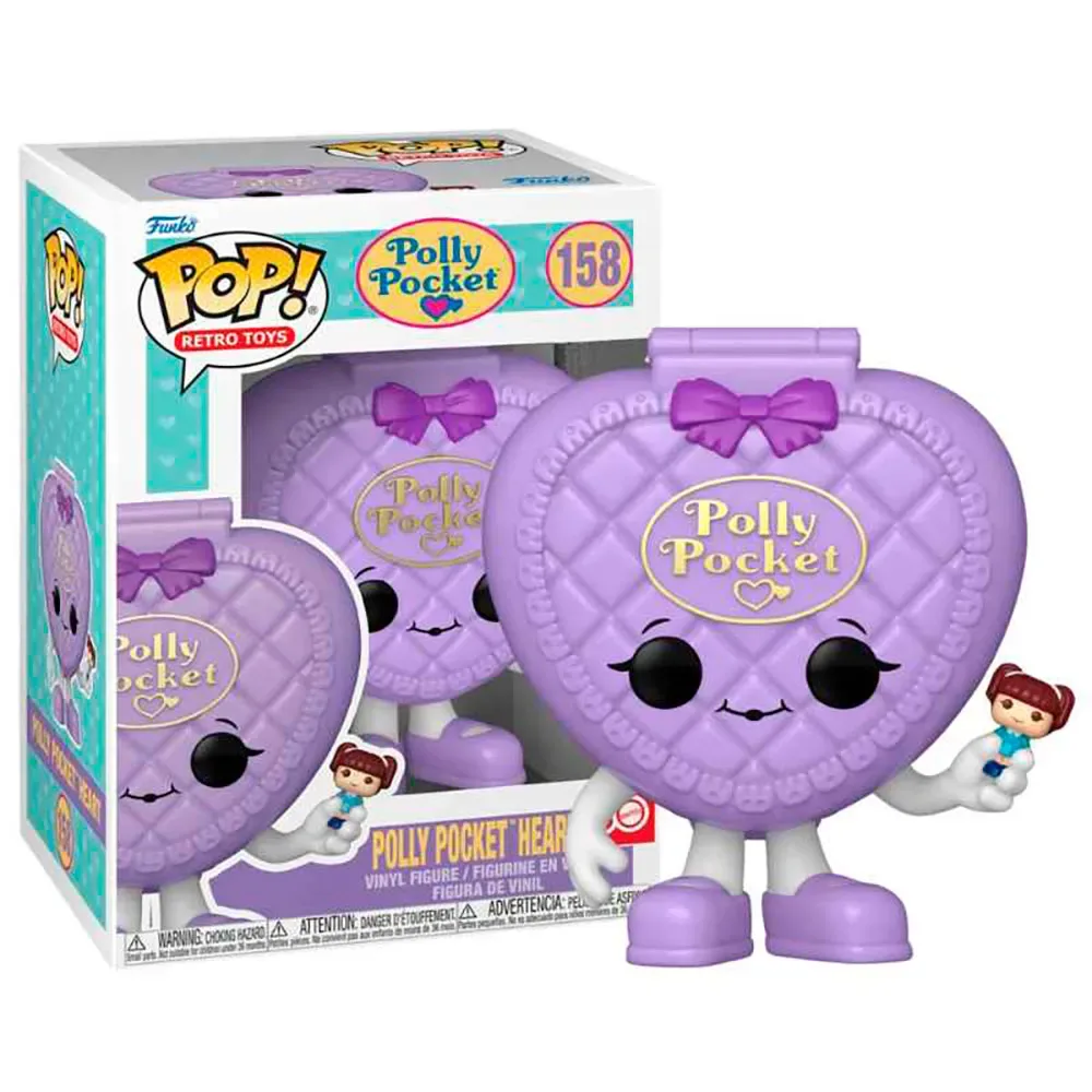 Polly Pocket Hartvormige Schelpfiguur von Funko – Produktfoto
