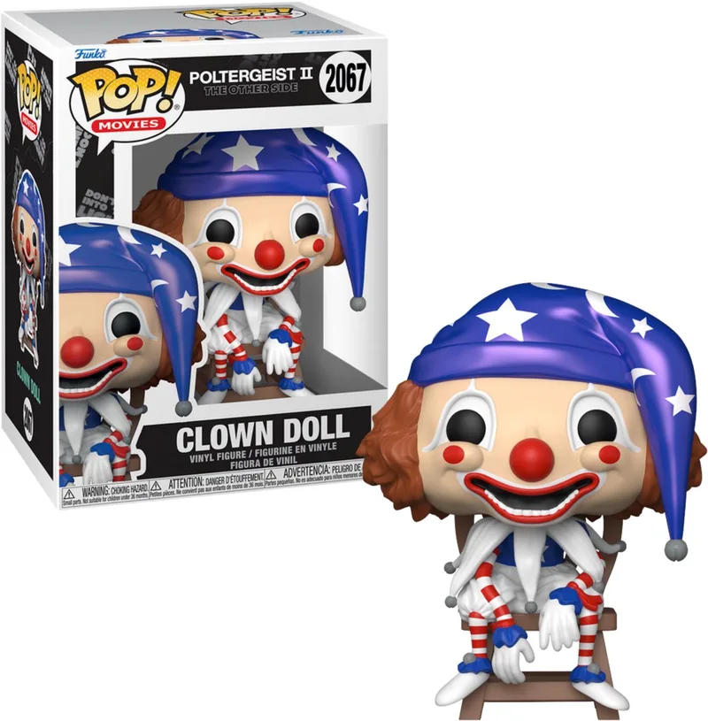 Poltergeist II: The Other Side POP! Movies Vinyl Figure Clown 9 cm POP! Figuur by Funko in Multicolour – product photo