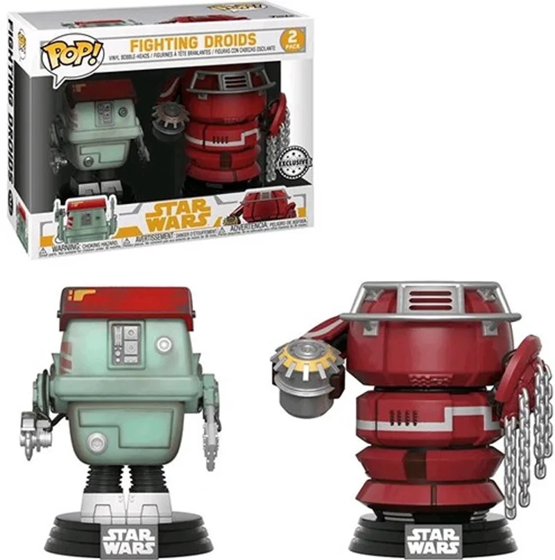 POP - 2-Pack Convention Exclusive - Star Wars: Solo - Fight Droids (27030) by Funko in Meerdere – product photo