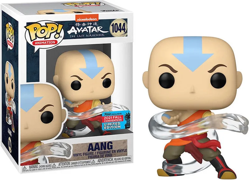 Pop 2021 Fall Convention Exclusive Aang Avatar The Last Air Bender #1044 van Funko in Meerkleurig – productfoto