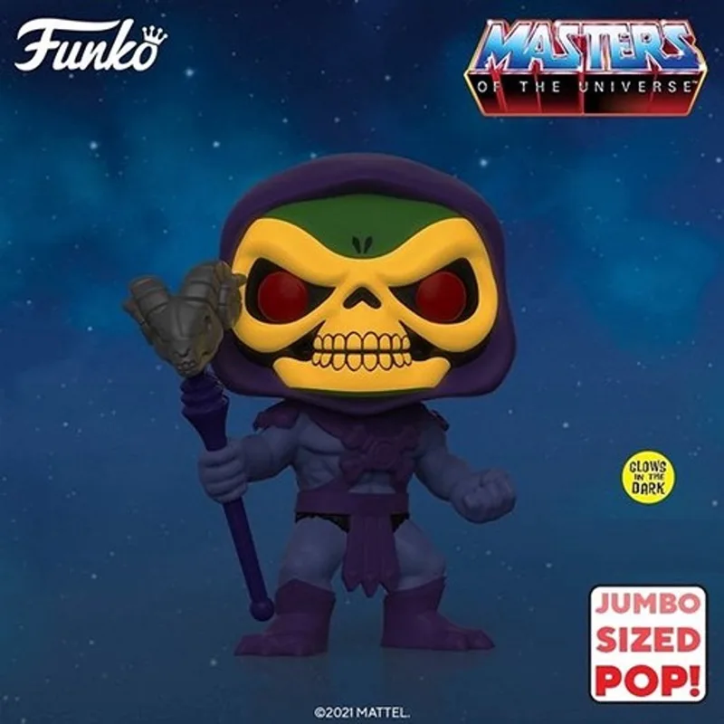 Pop! 25.5CM 10 inch Figuur Skeletor #73 Master of the Universe - Glows in the Dark van Funko in Meerkleurig – productfoto