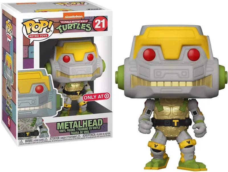 Pop! 52245 Teenage Mutant Ninja Turtles - Metalhead Pop! Vinyl Figure van Funko in Bonte kleuren – productfoto