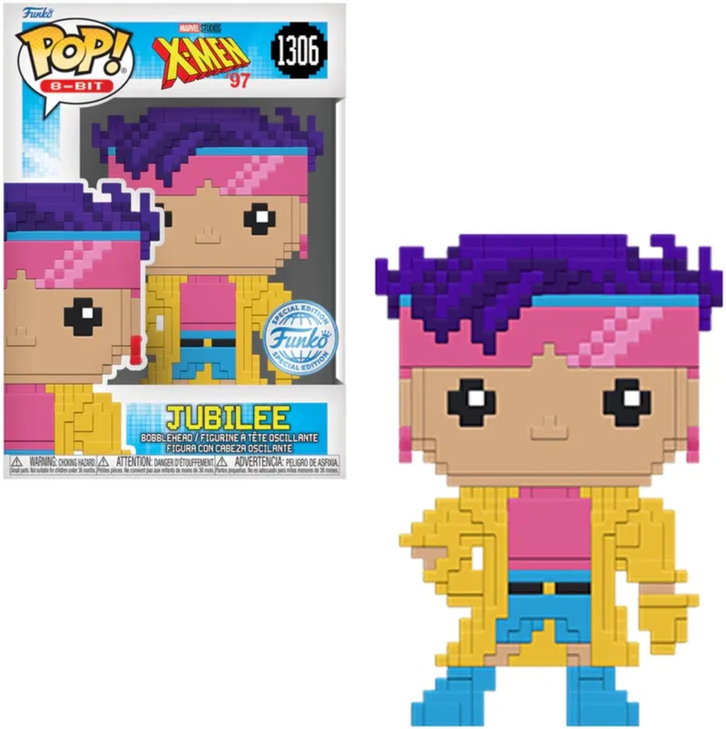 POP! 8-Bit Jubilee 1306 X-men 97 Exclusive by Funko in Multicolour – product photo