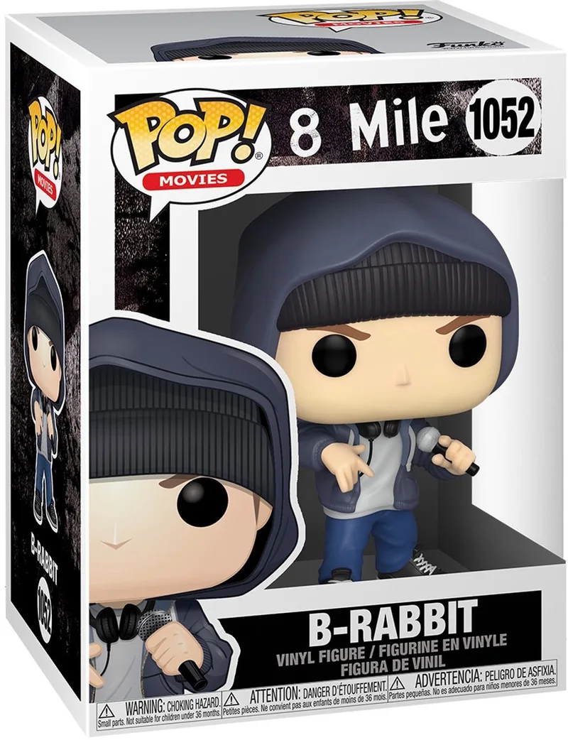 Pop 8 Mile Rabbit Vinyl Figure - B-Rabbit uit de film 8 Mile by Funko in Multicolour – product photo