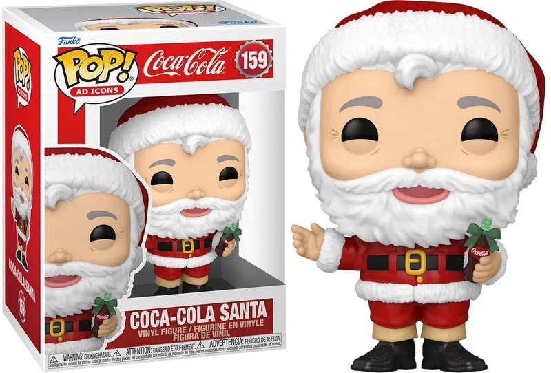 Pop! Ad Icons: Coca-Cola Santa FUNKO by Funko in Red, White – product photo
