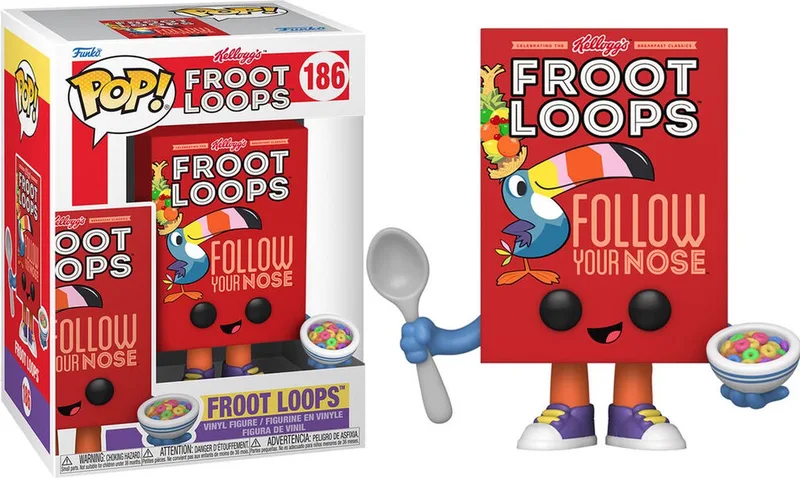 POP! Ad Icons Fruit Loops 186 Kelloggs by Funko in Multicolour – product photo