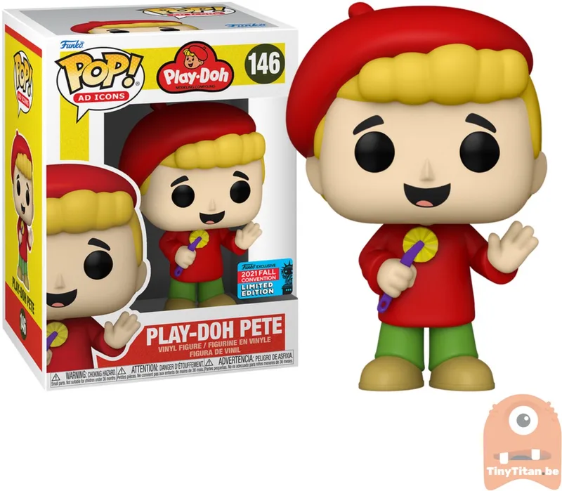 POP! Ad Icons Play-Doh pete 146 NYCC 2021 Exclusive LE by Funko in Multicolour – product photo