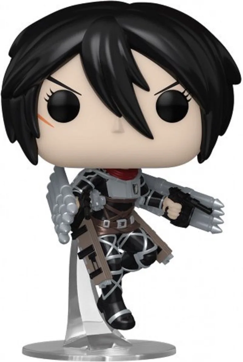 Pop Animation: Attack on Titan - Mikasa Ackermann (Metallic) Funko Pop #1446 van Funko in Meerkleurig – productfoto