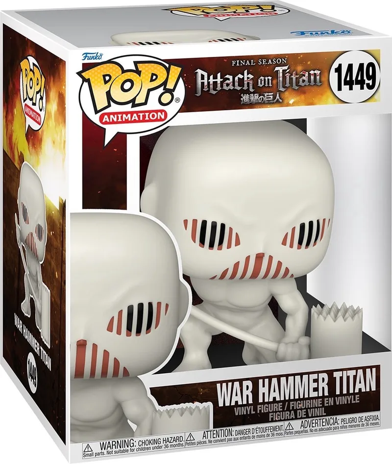 Pop Animation: Attack on Titan - War Hammer Titan van Funko in Meerkleurig – productfoto