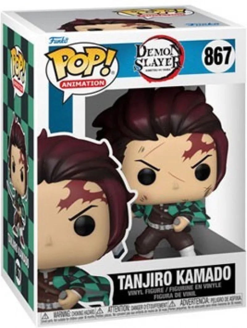 Pop Animation: Demon Slayer - Tanjiro Kamado (Special Edition) Funko Pop #867 van Funko in Meerkleurig – productfoto